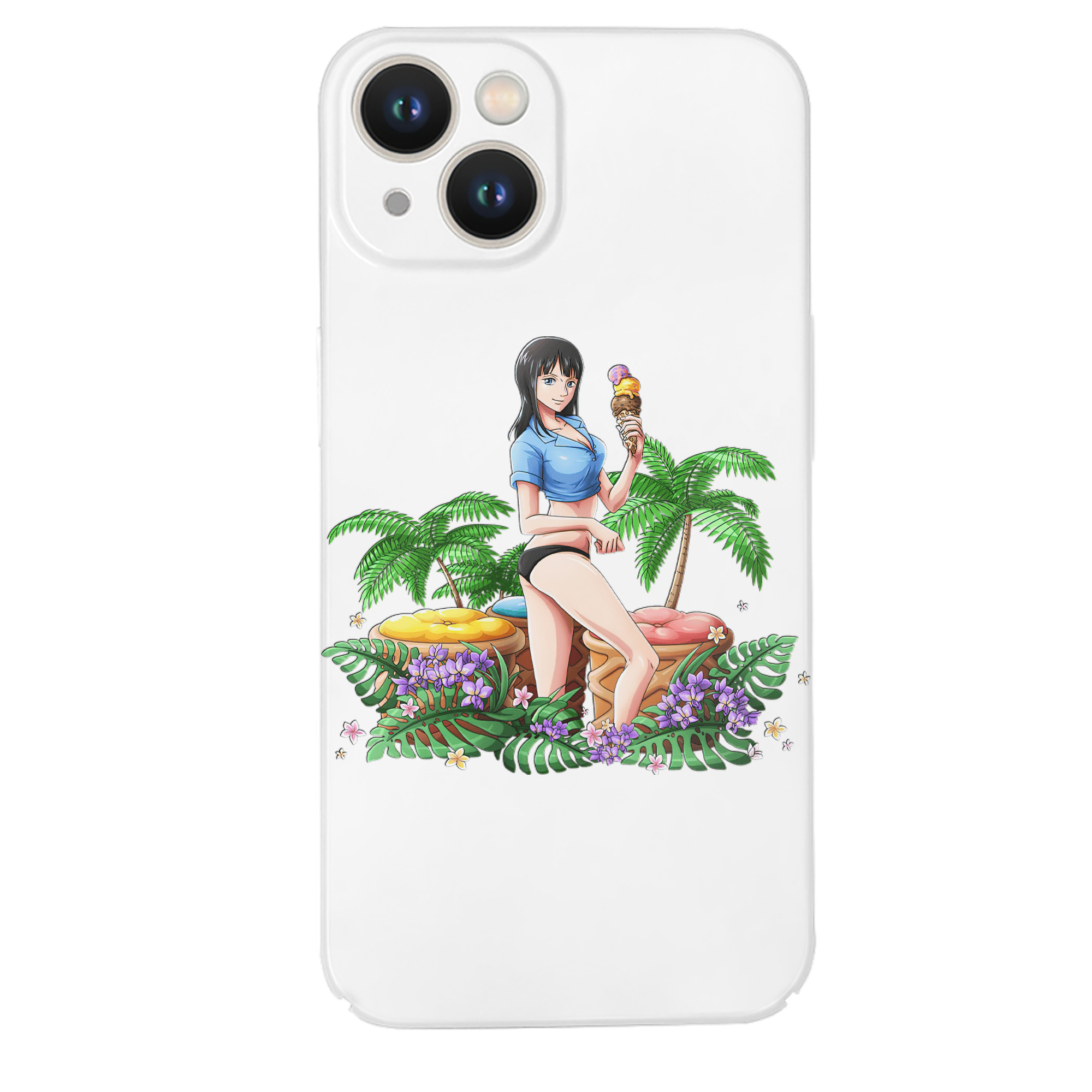 （画像用） ワンピース ニコ・ロビン ONE PIECE Nico Robin 【iPhone 14シリーズ対応】ハードケース